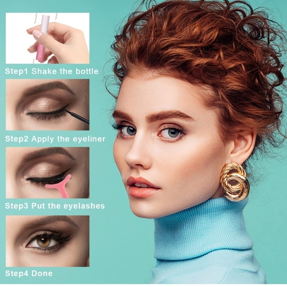 Magnetic Eyelashes and Eyeliner Set (5 pair/set) - Picture 7 of 7